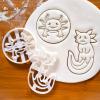 2-Piece Axolotl Cookie Cutter Set, Cute and Realistic view 2