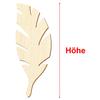 Wooden Palm Leaf Decorative Cutouts, 48 cm, Pack of 100 view 3