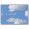 10 Sympathy Thank-You Cards (Set of 10): Folded Cards with Comforting Message and Cloud Design view 1
