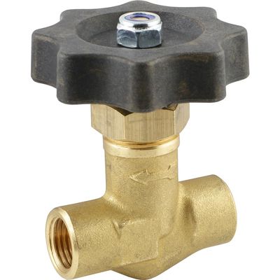 Fitting Parts – Needle Shut-Off Valves with Female Thread – Brass, up to 100 bar (G 1-1/4")