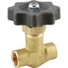 Fitting Parts – Needle Shut-Off Valves with Female Thread – Brass, up to 100 bar (G 1-1/4") view 1