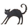 Black Wooden Cat with Hump, 25 cm, Pack of 50 view 1