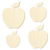 Wooden Apple Decoration Cutout, 3–50 cm, 14 cm, Pack of 1 view 2