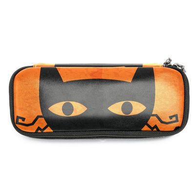 Halloween Bat and Moon Pencil Case, 19 x 7.5 x 3.8 cm
