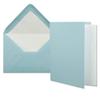 700-Piece Light Blue Card Set, A6 Folding Cards with Inserts and C6 Envelopes view 1
