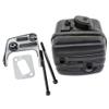 AISEN Muffler with Heat Shield and Screws for Husqvarna 345, 346, 350, 351, 353 view 1