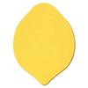 Yellow Wooden Lemon Decorative Cutouts, 3 cm, Pack of 25 view 1