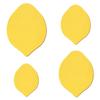 Yellow Wooden Lemon Decorative Cutouts, 3 cm, Pack of 25 view 2
