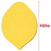 Yellow Wooden Lemon Decorative Cutouts, 3 cm, Pack of 25 view 3