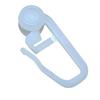 DELFRA 100 Curtain Rollers, Universal 8 mm Head, for Internal-Track Rails with Pleat Hooks view 1