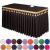 JK Home Rectangular Tassel Tablecloth for Exhibitions, Meetings, and Banquets view 1