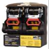 2-Piece Ratchet Tie-Down Straps with Hooks view 1