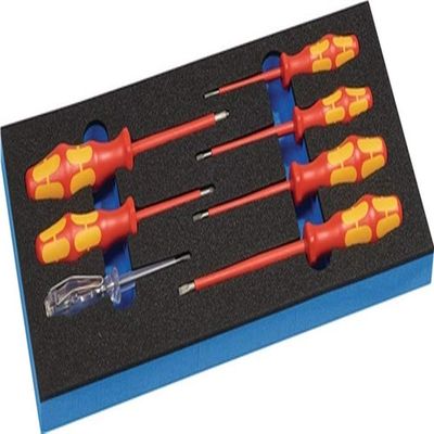 WERA 7-Piece 1/3-Module Slotted/Phillips Screwdriver Set