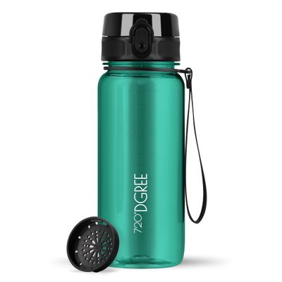 720DGREE 650 ml uberBottle Water Bottle with Strainer, BPA-Free, Over 40 Colors