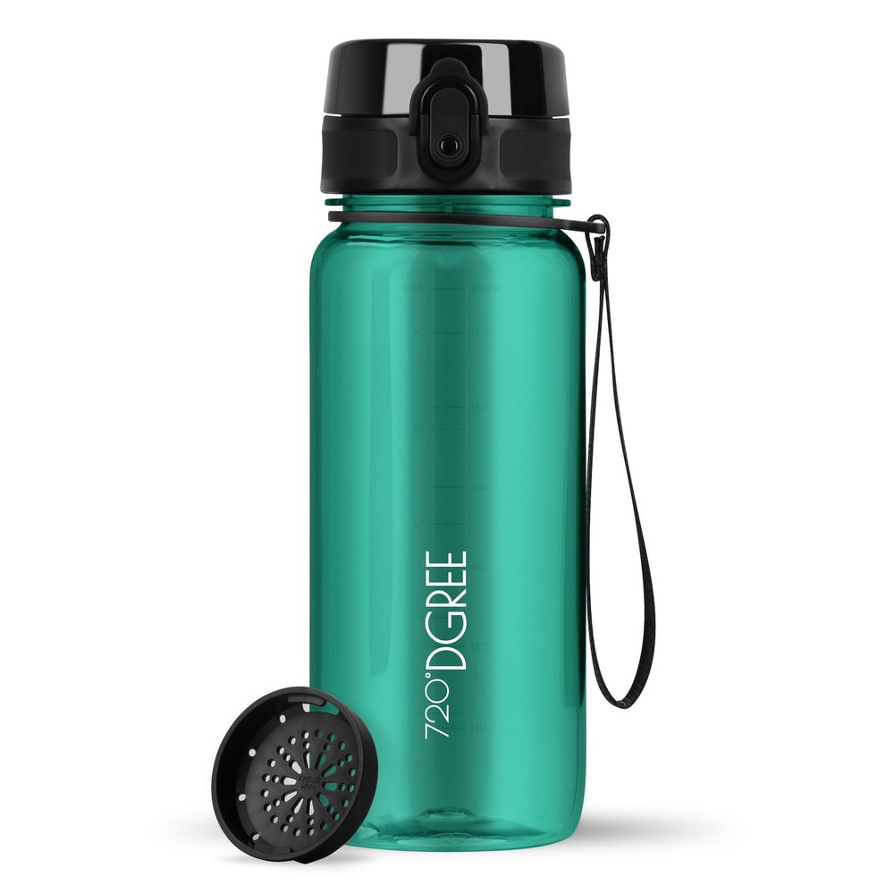 720DGREE 650 ml uberBottle Water Bottle with Strainer, BPA-Free, Over 40 Colors