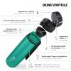 720DGREE 650 ml uberBottle Water Bottle with Strainer, BPA-Free, Over 40 Colors view 2