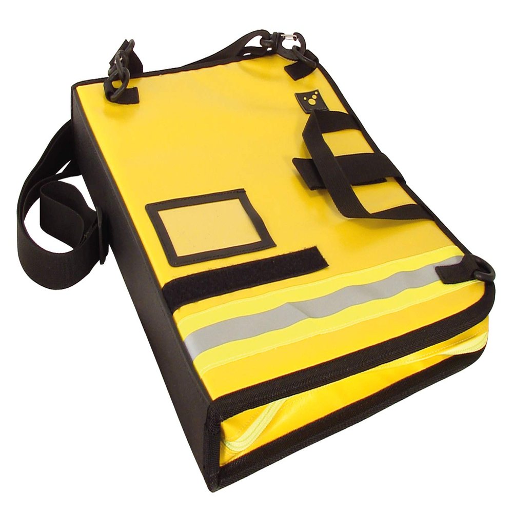 tee-uu BIG Organizer Folder | PLANE | Yellow | for Documents up to DIN A4