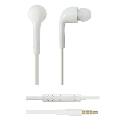 K-S-Trade In-Ear Headset for LG G8X ThinQ, White