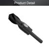 Utoolmart Reduced-Shank Drill Bit, 27.5 mm, HSS 6542, Black Oxide, 1/2 in Straight Shank, 1 Pc. view 4
