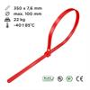 intervisio Reusable Cable Ties, 350 x 7.5 mm, Red, 100-Pack view 2