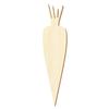 Wooden Carrot – Decorative Cutout, 3–50 cm, Size: 39 cm, Pack of 50 view 1