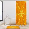Eslifey No Prob Llama Cacti and Mountain Shower Curtain Set, 72 x 72 in, with Non-Slip 20 x 32 in Bath Mat view 2