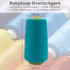 Baby Snap Overlock Thread 4 x 2,700 m (Light Green) view 2