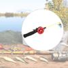 Jadeshay 2-Piece Kids’ Fishing Rod Set, Mini Portable Ice Fishing Rods with Clip for Shrimp and Crabs view 3