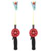 Jadeshay 2-Piece Kids’ Fishing Rod Set, Mini Portable Ice Fishing Rods with Clip for Shrimp and Crabs view 4
