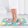 Eslifey Hello Quote Big City Shower Curtain Set, 72 x 72 in, with 20 x 32 in Bath Mat view 4