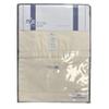 BOCCIA PDA Towel 70 x 120 cm + Guest Towel 45 x 65 cm, 100% Pure Linen (Cream) view 1