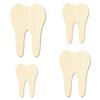 Wooden Tooth Craft Decoration, 3–50 cm, 45 cm, Pack of 50 view 2