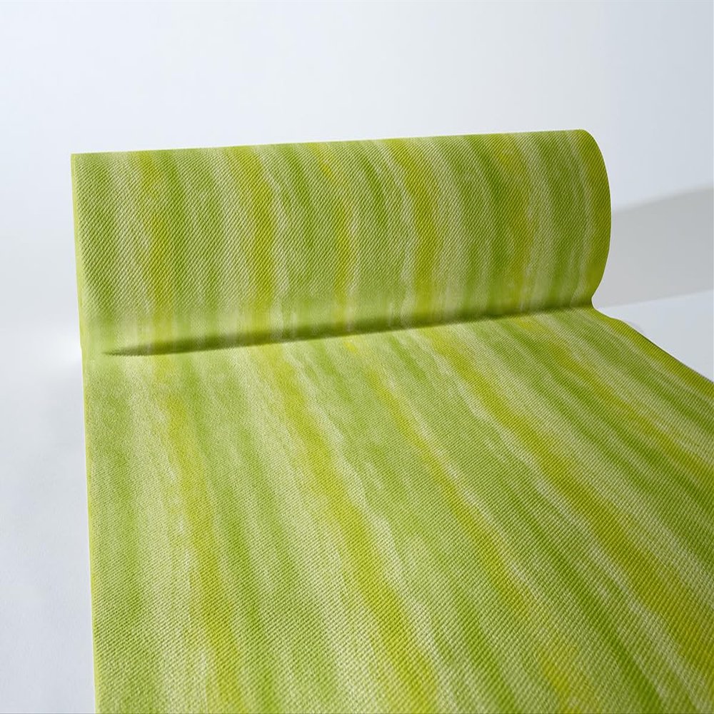 Mank Airlaid Table Runner Roll, 40 cm x 24 m, Aquarell Green