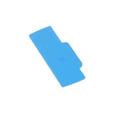 2 × 1521520000 AEP 3C 2.5 BL End Plate, Blue