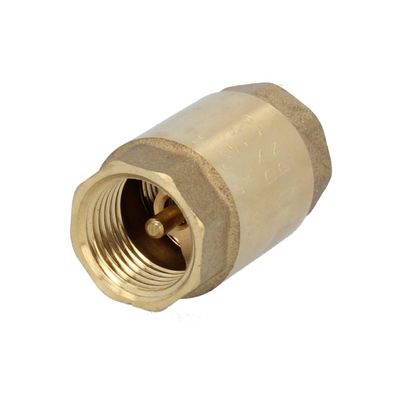Brass Check Valve 1/2", 3/4", 1" Universal Backflow Preventer Water Valve