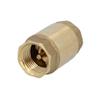 Brass Check Valve 1/2", 3/4", 1" Universal Backflow Preventer Water Valve view 1