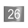 Premium Designer House Number with UV Printing and Mounting Set, 30 x 20 cm view 1