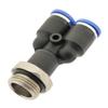 IQS Straight Y Push-In Fitting with G 1/4" Male Thread – 12 mm, IQS Standard view 2