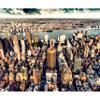 murando - New York Nonwoven Photo Wallpaper, 450 x 315 cm, Bedroom, Living Room view 1