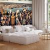 murando - New York Nonwoven Photo Wallpaper, 450 x 315 cm, Bedroom, Living Room view 2