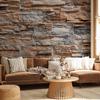 murando Self-Adhesive Stone Wall Photo Wallpaper, 441 x 315 cm, Bedroom view 2