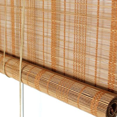 Outdoor Bamboo Roller Blind, Sun and Privacy Screen, 80 × 90 cm