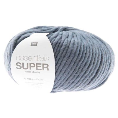 Rico Design Essentials Super Super Chunky 100g Smoky Blue