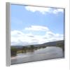myposterframe Ariel Picture Frame, 45 x 69 cm, Aluminum, Glossy Silver, with 1 mm Clear Acrylic Glazing view 2