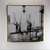 myposterframe Ariel Picture Frame 27 x 80 cm, Glossy Gold Aluminum, 1 mm Clear Acrylic Glazing view 4