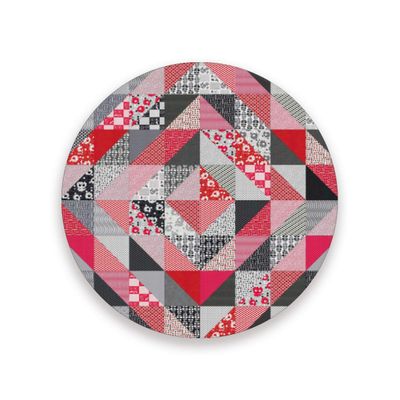 Montoj Floral Square Coasters, Quilted, 1- or 2-Piece Set
