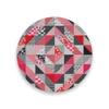 Montoj Floral Square Coasters, Quilted, 1- or 2-Piece Set view 1