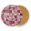 Montoj Floral Square Coasters, Quilted, 1- or 2-Piece Set view 2