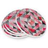 Montoj Floral Square Coasters, Quilted, 1- or 2-Piece Set view 3