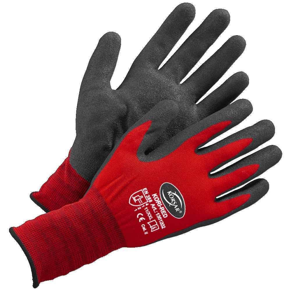 Korsar KORI-RED, 144 Pairs, Size 10